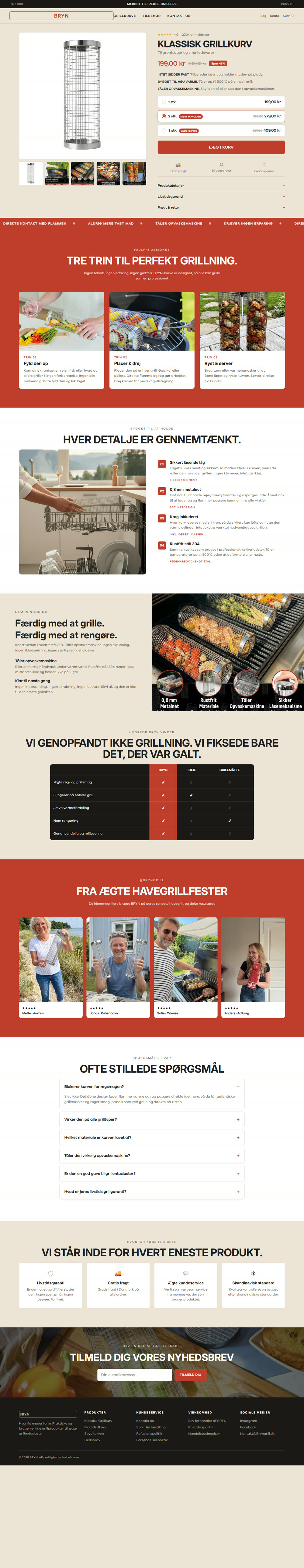Bryngrill produit rebuild